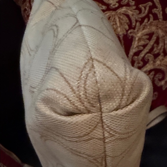 Coach Penelope Metallic Gold Signature Canvas Shoulder Bag w/Lock. - Picture 6 of 10